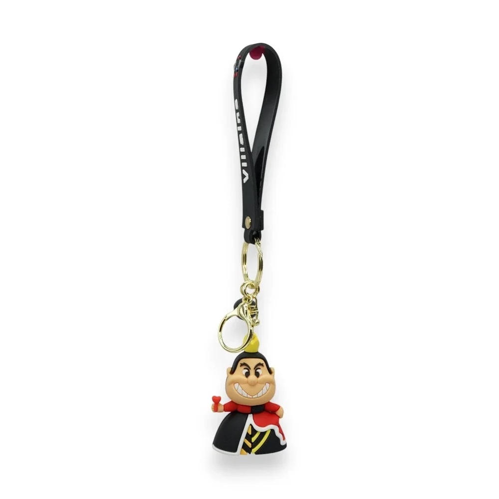 Disney Villains PVC Hanger Pendant Keychains‎ Key Rings Toys